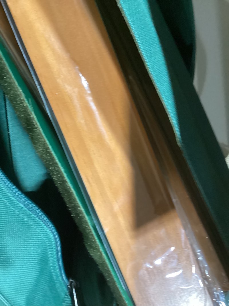 Condition photo showing Good Condition for Yellow Mountain Imports American Mahjong Set, Huntington with 166 Melamine Mahjong Tiles, Mineral Green Soft Case - 4 All-in-One Racks with Pushers, Scoring Coins, Dice, and Wind Indicator