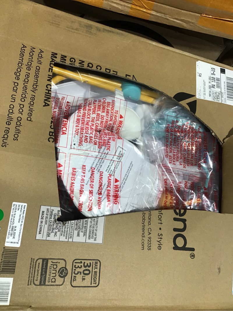 Smart Steps Trend Activity Walker with Removeable Toy Bar, Multi-Directional Front Wheels, Tray, Adj