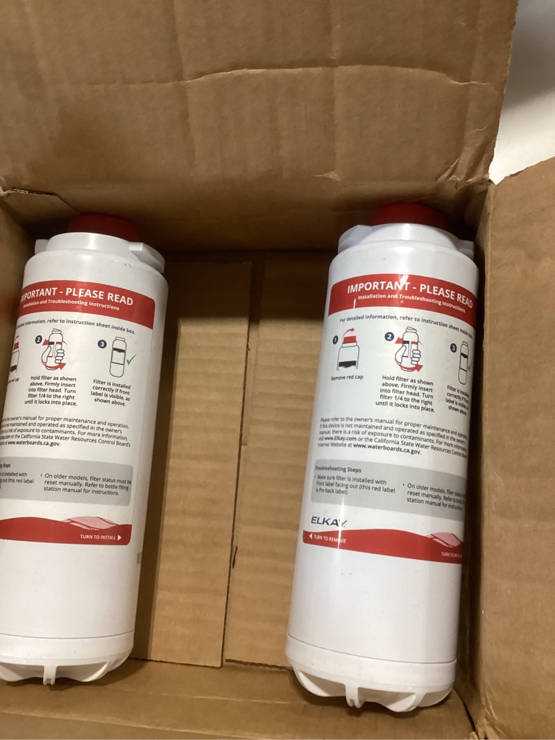 Condition photo showing Good Condition for elkay watersentry plus commercial water dispenser replacement filter 1 count (pack of 1) white