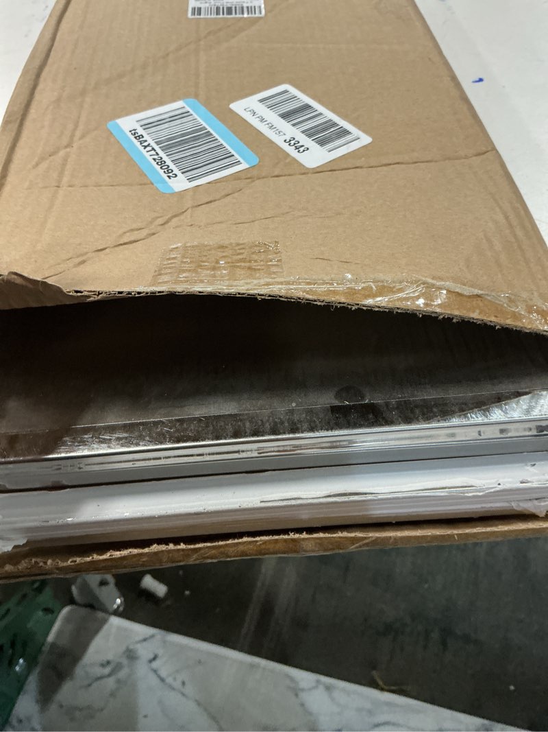Condition photo showing Good Condition for 2 packs wet floor sign stainless steel for business, commercial caution wet floor sign double sided & bilingual, size 24'' * 9''?silver stainless steel-2 pack