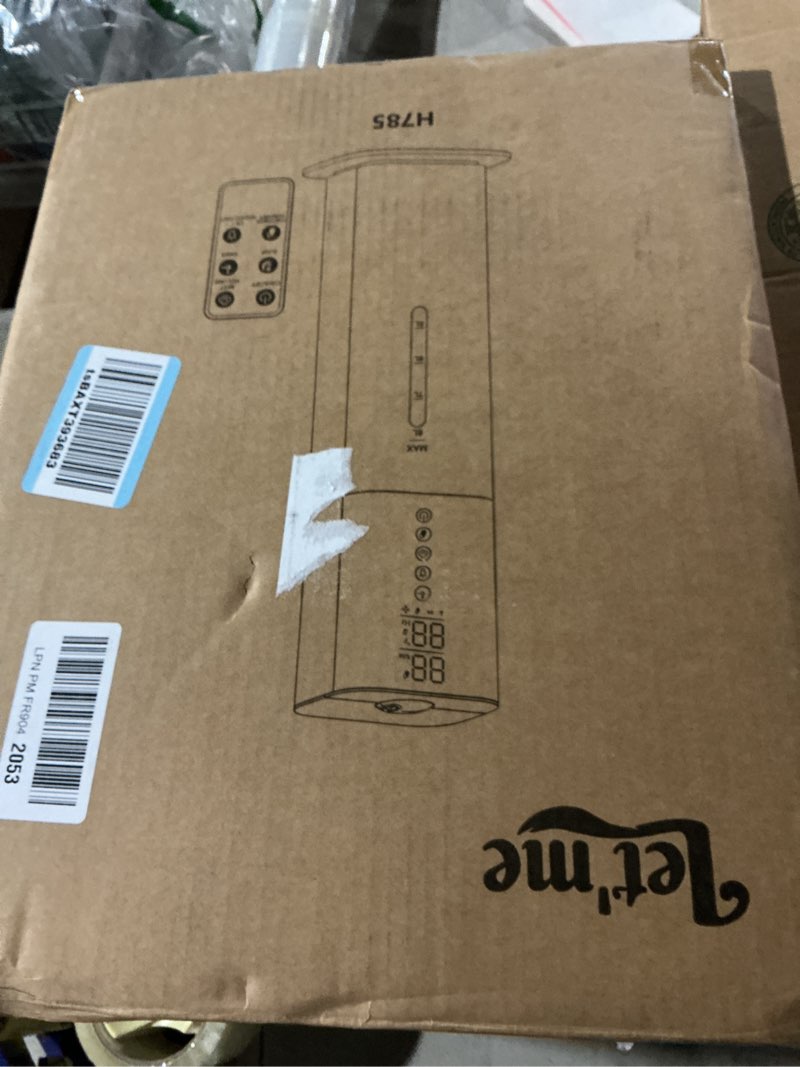 Condition photo showing Good Condition for Humidifiers for Bedroom, 2.11Gal 8L Quiet Humidifiers for Large Room with Timer, 360°Nozzle, 3 Speed Ultrasonic Cool Mist Humidifier with Humidistat for Baby Home Adults Plants Black
