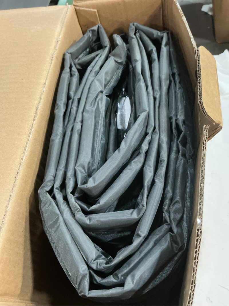 Condition photo showing New/Like New for Flux Phenom Thermal Insulated Door Cover - Easy Install - Temperature Protection Barrier, Keeps Warm Air in, 50 Magnets for Secure Gap Free Closure, Magnetic Door Curtain for Winter - 40"x82" Polyester 40"x82"