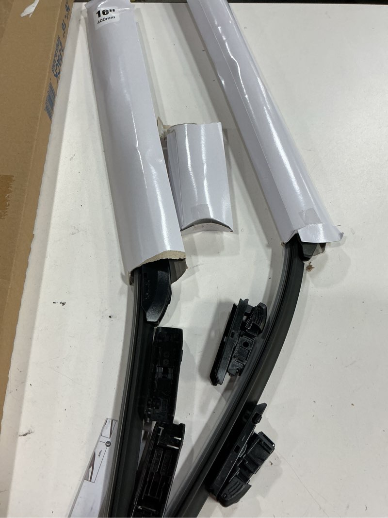 Condition photo showing New/Like New for Rain-X 810330 Total Clear Beam Wiper Blades 26" & 16" Windshield Wipers for All-Weather Performance, Rubber Squeegee for Smooth Clean Wipe & Quiet Operation - 2 Pack Value 26" and 16" Total Clear