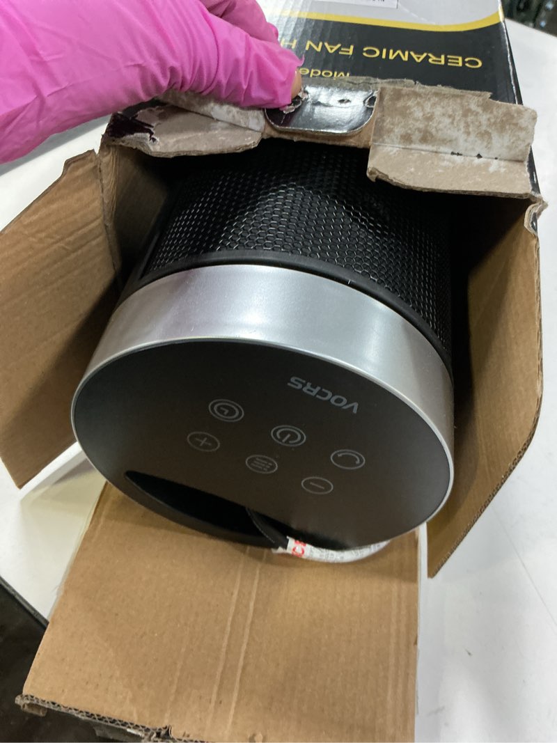 Condition photo showing Good Condition for Space Heater for Indoor Use with Remote - 70° Oscillating Tower Electric Heater, 24 Inchs, 12H Timer, 1500W Quiet PTC Ceramic Heating with Thermostat, Fast Safety Heat for Office, Home, Bedroom