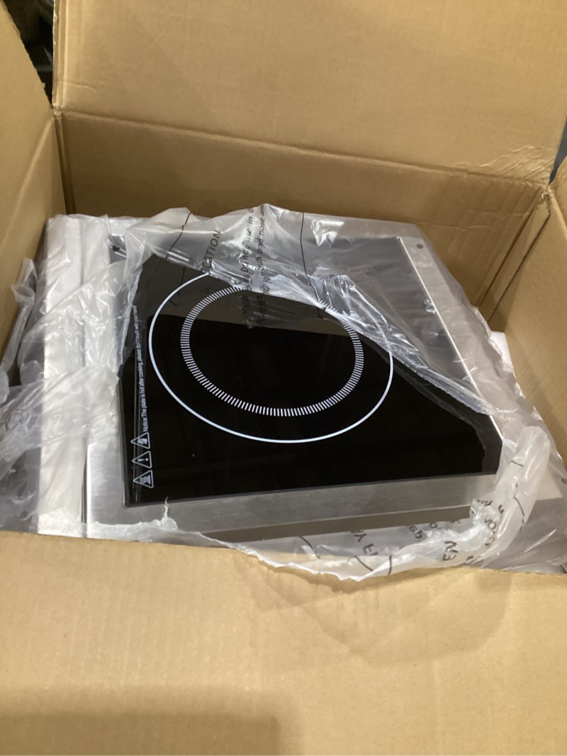 Condition photo showing Good Condition for 1800W Commercial Induction Cooktop: Features 10-Level Precision Power Control and Low-Noise Cooling for Home Chefs and Party Catering,with Sensor Touch and LCD Screen Button style