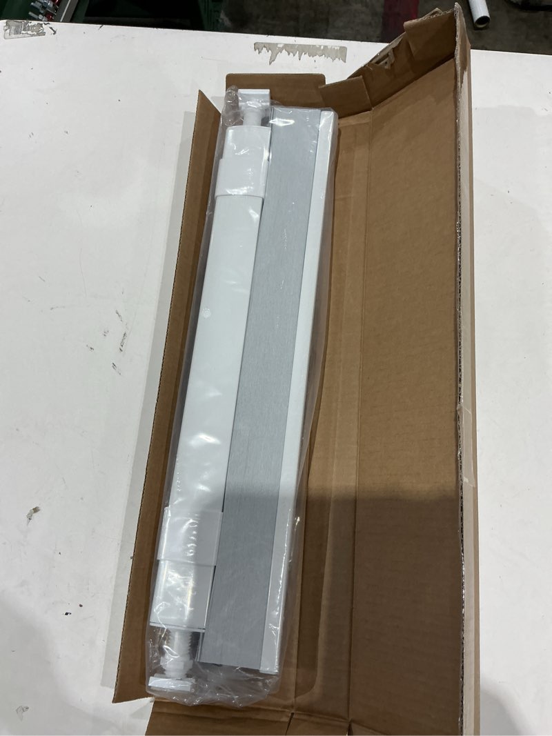 Condition photo showing New/Like New for lazblinds no tools no drill cordless cellular shades, blackout light blocking honeycomb shades for home, thermal insulation blinds for windows, 20" w x 72" h, white blackout-white 20" w x 72" h