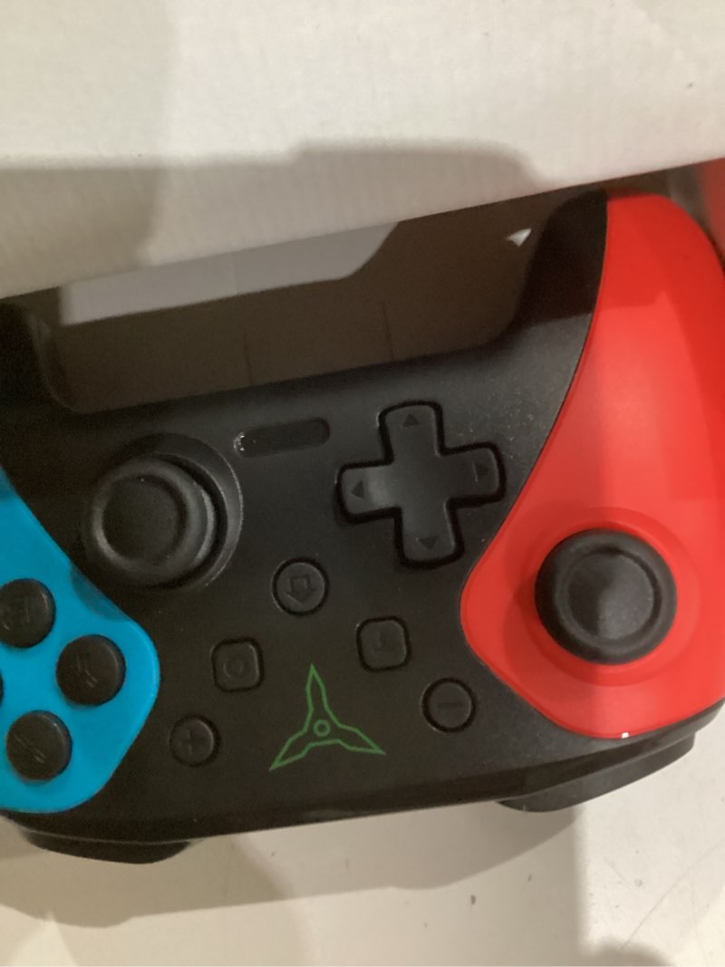 Condition photo showing Good Condition for wireless switch controller for nintendo switch/switch 2/lite/oled controller, switch controller with a mouse touch feeling on back buttons, extra switch pro controller with wake-up,programmable, turbo function red+blue