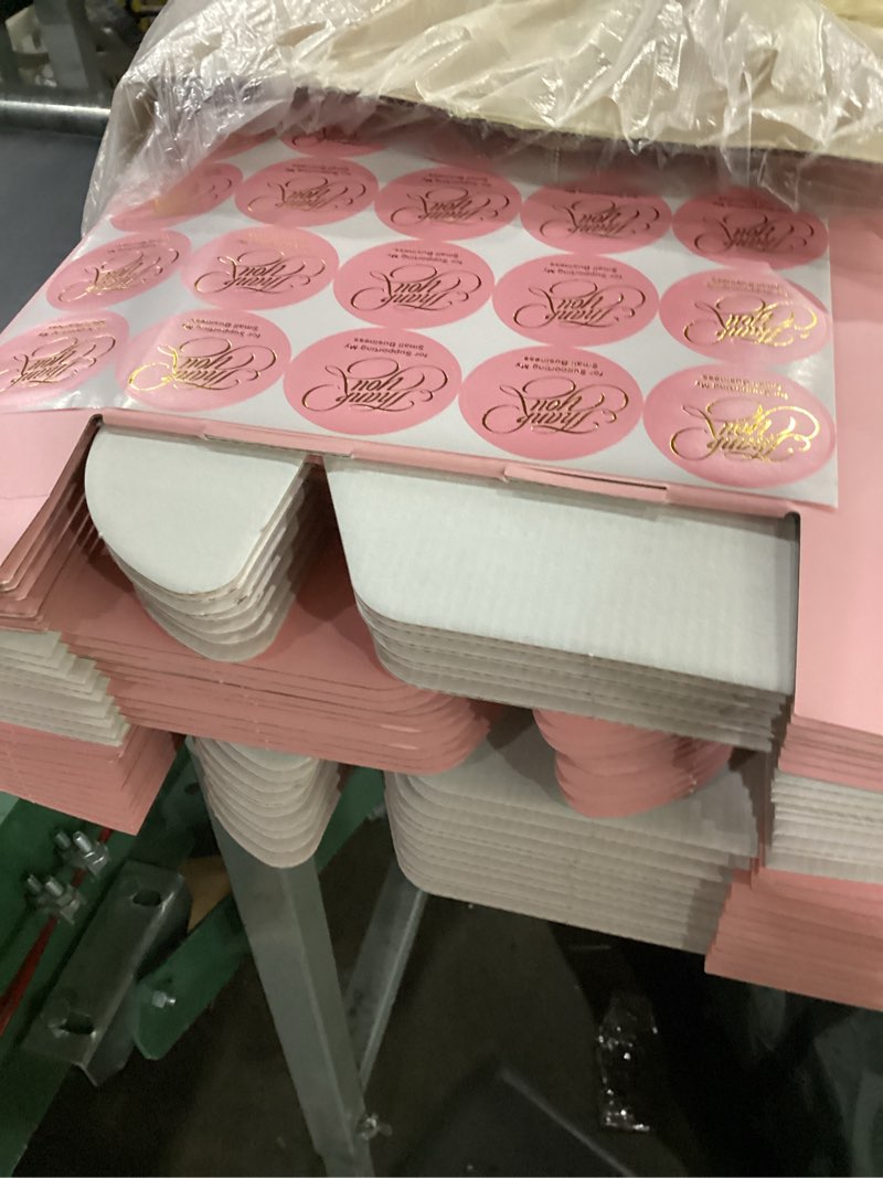 Condition photo showing Good Condition for forbfan 9x6x2 inch pink shipping boxes, 30-pack mailing boxes for small business, corrugated cardboard box for shipping, packaging 9x6x2 pink