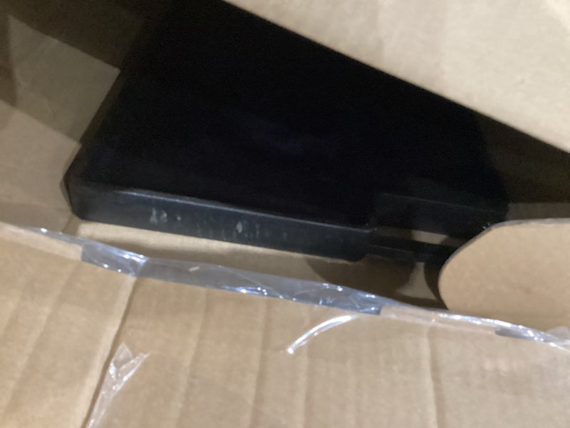 Condition photo showing As Is for NutriChef Cast Iron Reversible Griddle 18x10 Inch – Pre-Seasoned Flat Top & Ridged Grill Side, Stove Top Griddle for Gas Grill, Outdoor & Indoor Cooking 18" x 10" x 0.6" Black