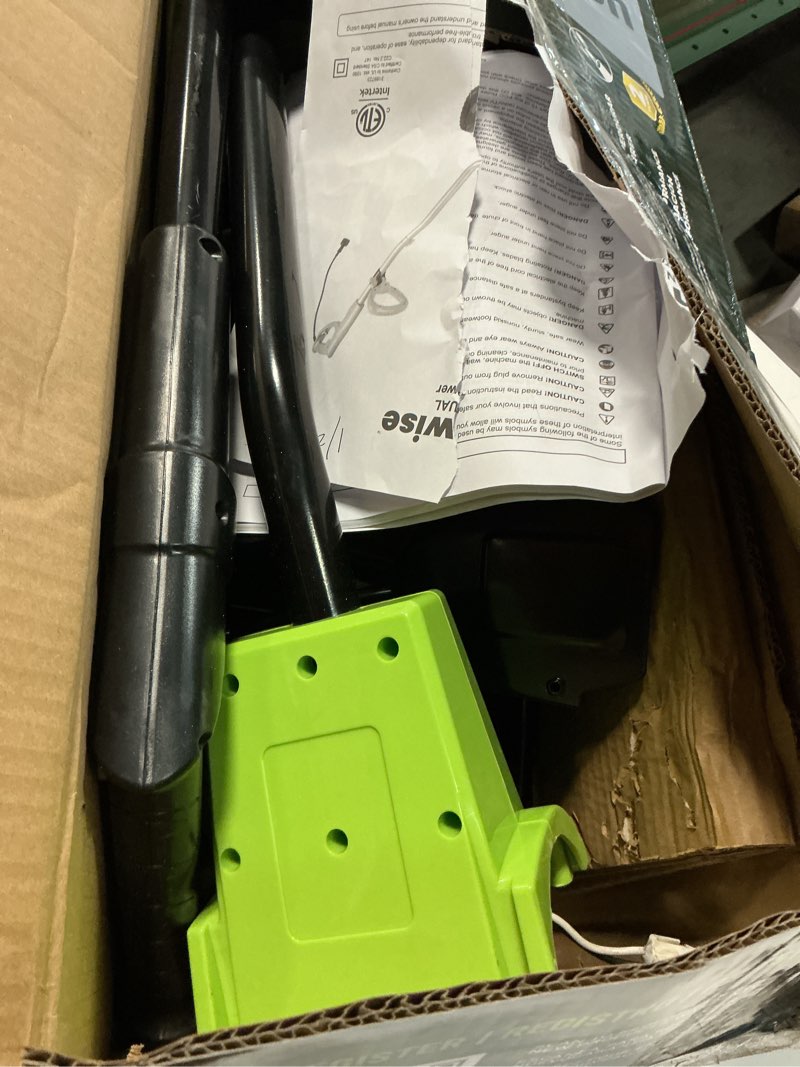 Condition photo showing Good Condition for earthwise sn70016 electric corded 12amp snow shovel, 16" width, 430lbs/minute 16-inch, 12-amp corded