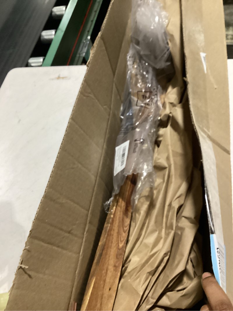 Condition photo showing New/Like New for 24 Inch Large Wooden Spoon for Cooking, Acacia Natural Wood Corner Spoon with Long Handle, Versatile Wood Spoons for Stirring, Flipping, Serving, Scraping
