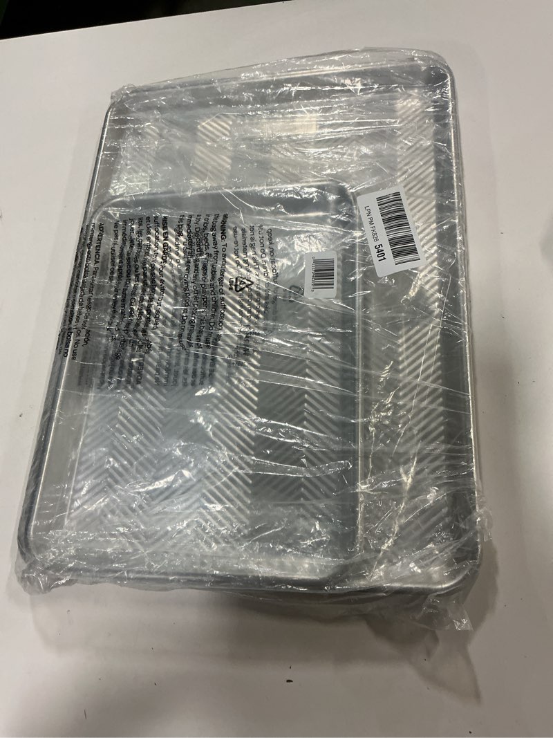 Condition photo showing Good Condition for Nordic Ware Prism Baking Half and Quarter Sheet, Natural 1 Pack Half and Quarter Sheet