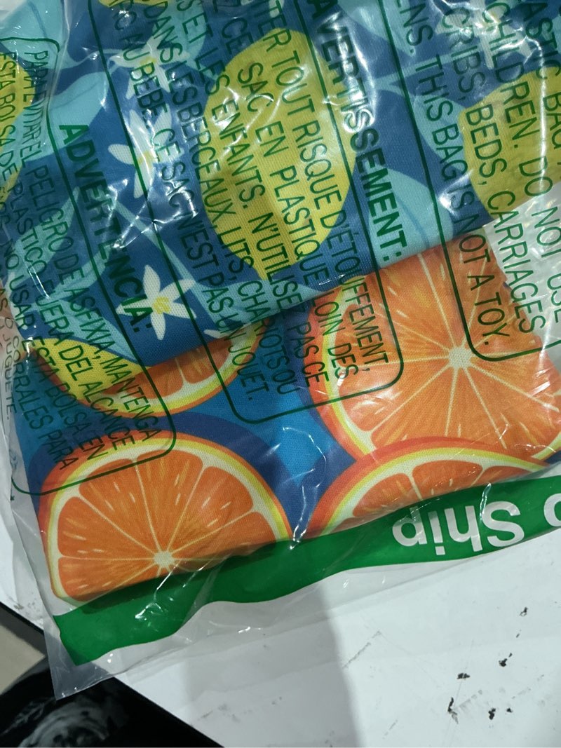 Condition photo showing As Is for babygoal wet dry bags for baby cloth diapers, washable travel bags, beach, pool, gym bag for swimsuits & wet clothes with two zippered pockets 3 pack, 3ln22 lemon & orange