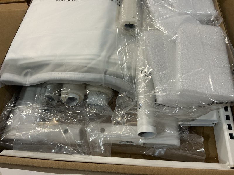Condition photo showing Good Condition for 3 piece bed rails for queen bed, no-drill needed baby bed rail guard for toddlers with height adjustable, thickened child safety side railing guards/bedrail for kids, white/grey, 60x78.7x78.7in 3 sides queen - no nail grey/white