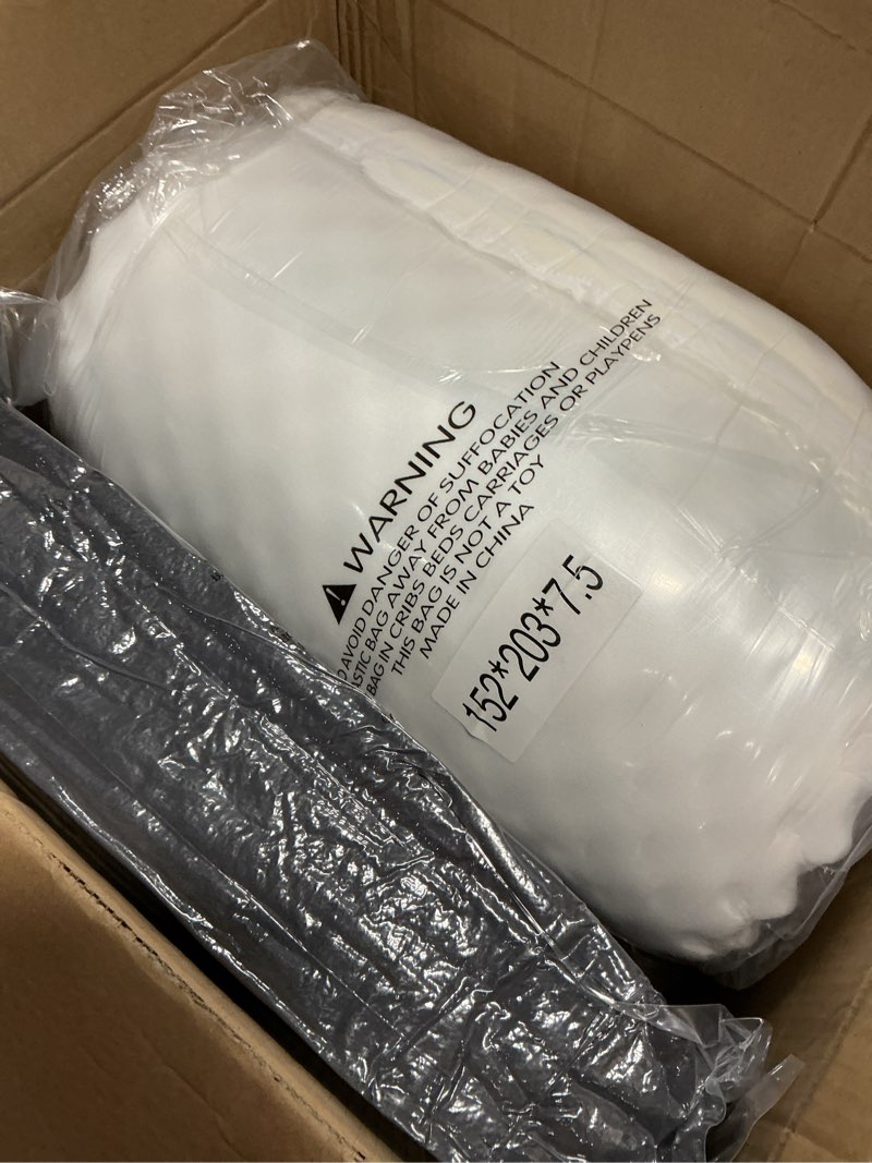 Condition photo showing Good Condition for queen mattress topper, 4.5 inch memory foam mattress topper for back pain - 2.5" cooling memory foam soft and supportive + 2" pillow top mattress pad cover, with 8-21" deep pocket, dark gray