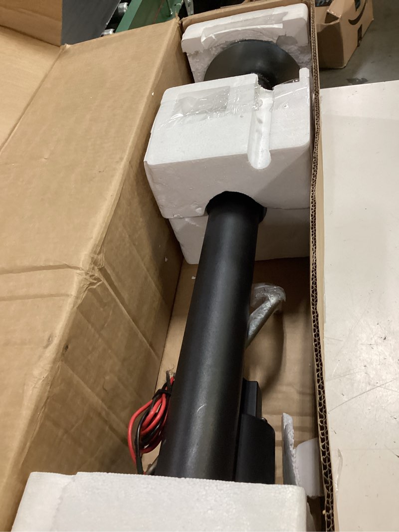 Condition photo showing As Is for polestar 4000lbs power tongue jack a-frame electric trailer jack for rv, trailer, camper - 12v dc with hard wiring