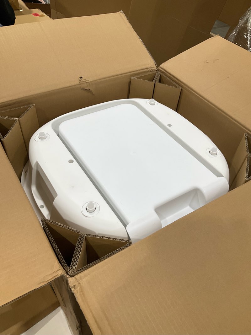 Condition photo showing Good Condition for Open Top Automatic Litter Box, Odor Control, Ready to Use, Self Cleaning Litter Box, Large Capacity with APP Control and Safety Sensor, Ellenpent, with Trash Bags/Waterproof Mat/Litter Mat