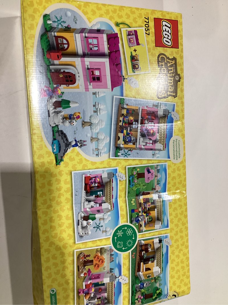 Condition photo showing As Is for LEGO Animal Crossing Creative Houses: Seasons of Fun Building Toy - Pretend Play Set for Girls & Boys, Ages 7+ - Create 2 Houses W/1 Set of Building Blocks for Kids - Gift Idea for Birthdays -77057
