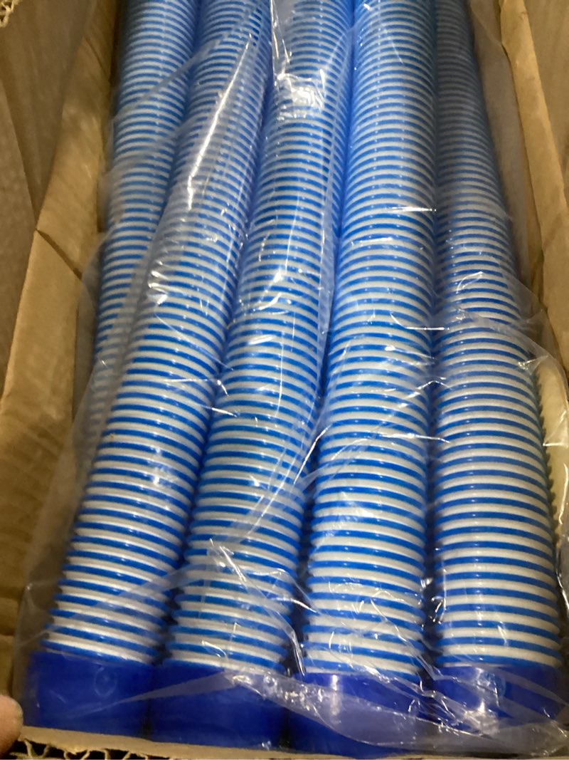 Condition photo showing Good Condition for poolvio 1.5" pool vacuum hoses for inground automatic cleaners, blue | 8 pack 40 inch segments, male & female cuff ends, flexible, uv & chemical resistant, ideal for extension & replacement 26ft (8 pack) blue