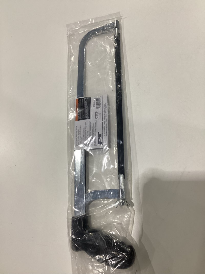 Condition photo showing New/Like New for Performance Tool W731 Adjustable Frame Hacksaw with Comfortable Handle, Durable and Versatile Tool for Cutting Various Materials