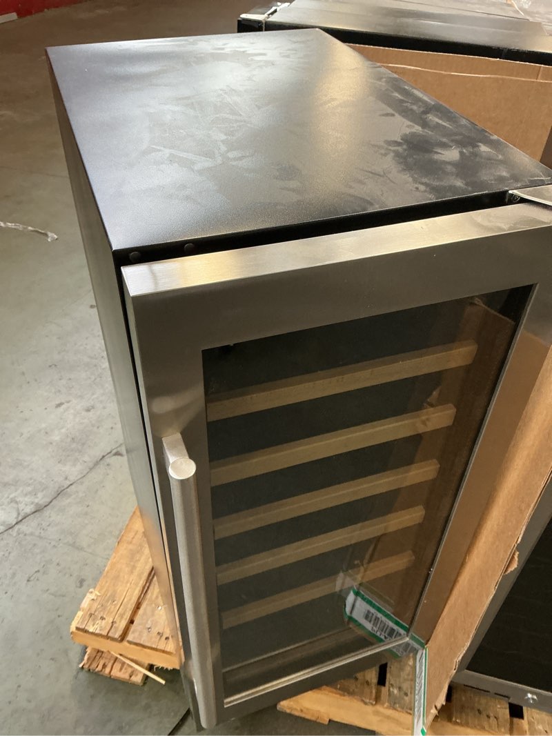 Condition photo showing As Is for Avanti 28 Bottle DESIGNER Series Wine Cooler