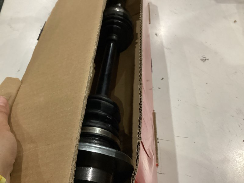 Condition photo showing As Is for ocpty rear right cv axle shaft assembly for yamaha grizzly 660 | 5km-253b0-09-00