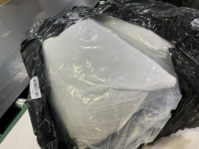 Condition photo showing As Is for JA COMFORTS Goose Feather Down Bed Pillows for Sleeping(2 Packs)-Standard/Queen,High Fill Weight,Double-Layer Downproof Fabric Design,Goose Down Filling,600 Thread Count,Cotton Cover Standard/Queen (Pack of 2)