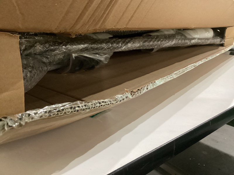 Condition photo showing Good Condition for Vintage Heavy Duty Pipe Clothes Rack, Floor Garment Display Stand, Home Clothes Hanger/Organizer, Standing Display Rack for Retail Stores,47.2'' L