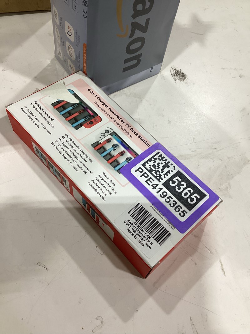 Condition photo showing New/Like New for switch charging dock station with charging cable for nintendo & oled game console, joycon charging dock for switch, must have joycon controller charger accessories switch 1 model