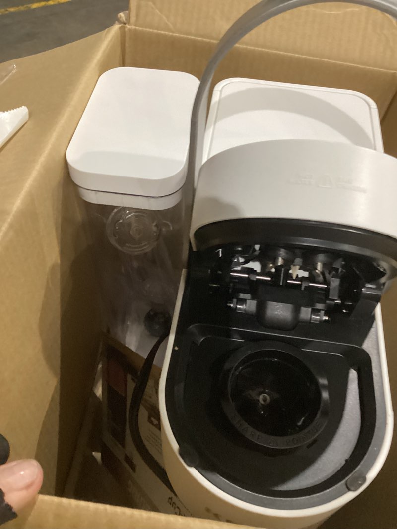 Condition photo showing As Is for Keurig K-Supreme Single Serve K-Cup Pod Coffee Maker, MultiStream Technology, 4 Brew Sizes, 66oz Dual-Position Removable Reservoir, White White Coffee Maker