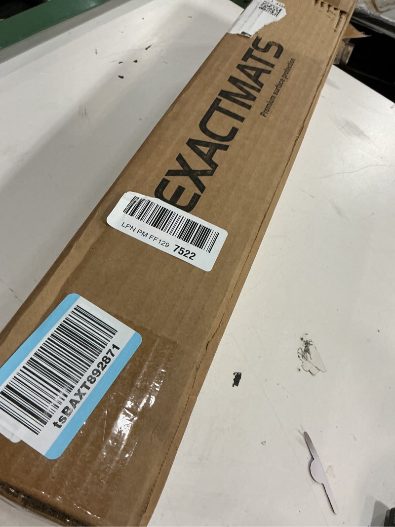 Condition photo showing Good Condition for Clear Table Protector, USA Made, Safe, 20 x 42 Inch, 2mm Thick Ultra Smooth Vinyl, Custom Clear Desk Mat Cover for Desk Top, Desk Protector Mat for Table 42" x 20" 2mm Rectangle Crystal