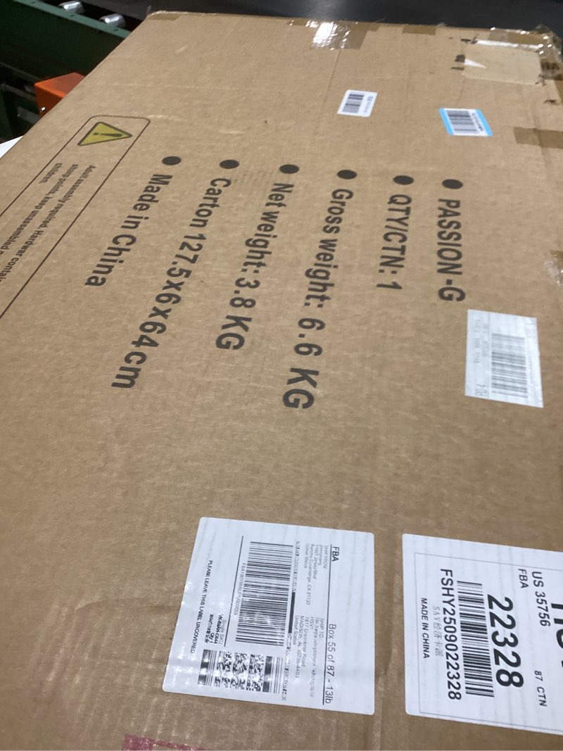 Condition photo showing New/Like New for BST FURNH Unique Full Length Wall Mounted Mirror Tall Mirror Full Body Floor Length Mirror Dressing Body Frameless Mirror for Bedroom Bathroom Living Room,Irregular Shape Mirror,White Cloud 47x23'' Cloud 47x23"