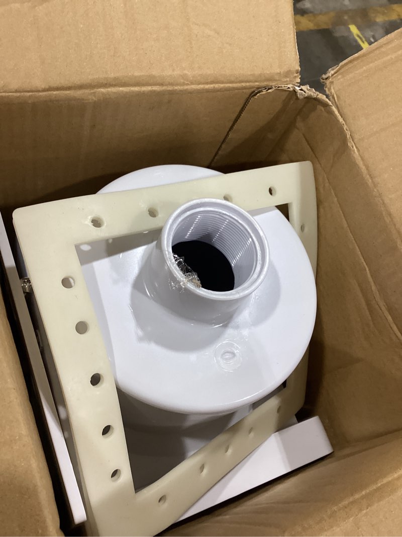 Condition photo showing Good Condition for u.s. pool supply standard thru-wall above ground pool skimmer kit, complete | universal set, abs construction, return fitting, vacuum plate, leaf basket - replacement compatible with sp1091lx skimmer 8-3/8” x 8-1/8”