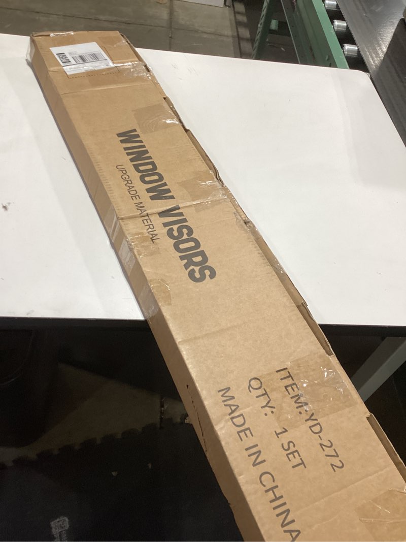 Condition photo showing New/Like New for Window Visors for Toyota 4Runner 2003-2009, Rain Guards Shields Vent Deflector Shade Dark Smoke 2003 2004 2005 2006 2007 2008 03 04 05 06 07 08 09, Tape-On, 4PCS For 03-09 4Runner