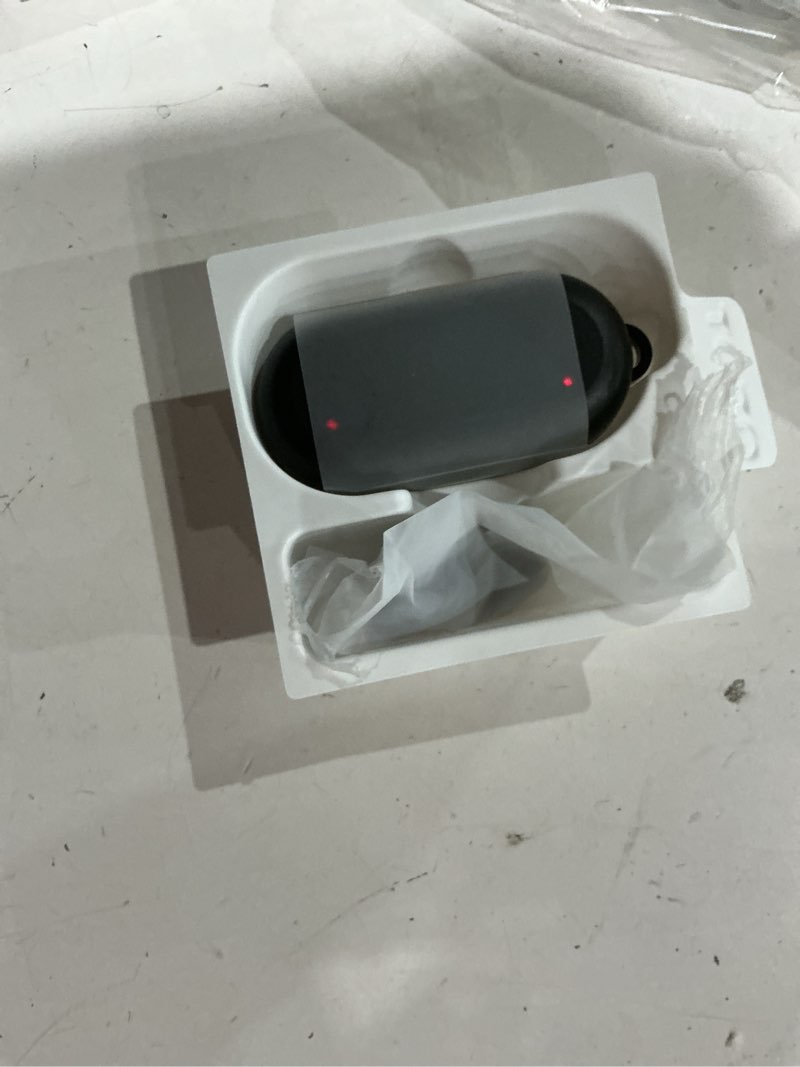 Condition photo showing As Is for tozo t10 wireless earbuds bluetooth 5.3 headphones, app customize eq, ergonomic design, 55h playtime, wireless charging case, ipx8 waterproof sound in-ear headset, new version black