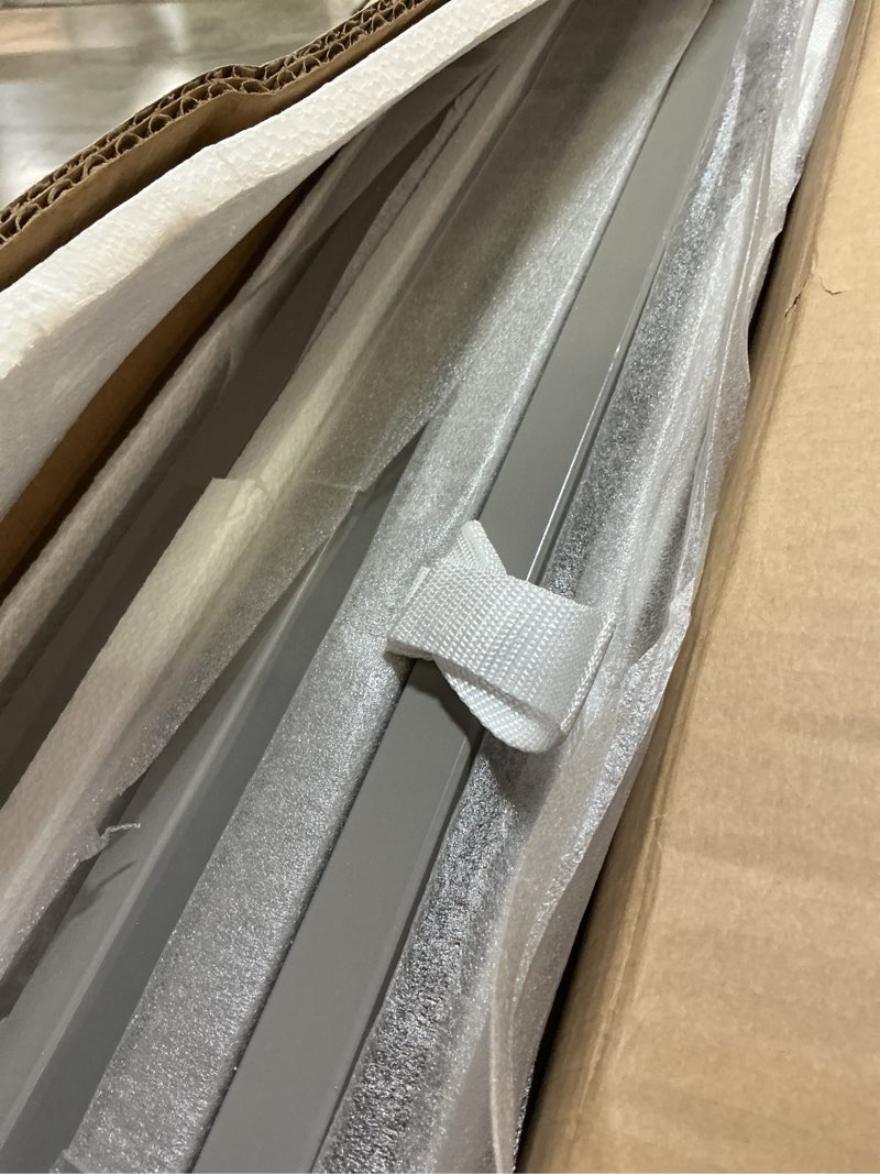 Condition photo showing New/Like New for Delta Children Folding Portable Mini Baby Crib with 1.5-inch Mattress - Greenguard Gold Certified, Grey Grey Crib