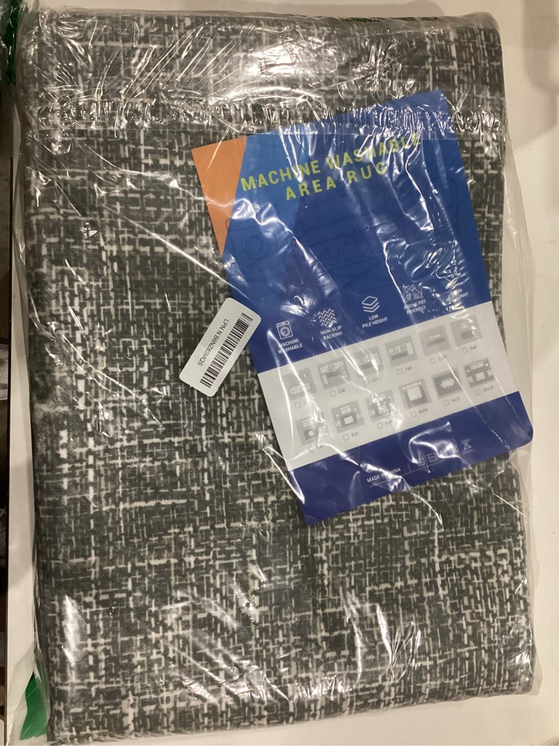 RUGSREAL Bedroom Area Rug 4x6 Modern Abstract Area Rug Stain Resistant Small Living Room Rug Contemp