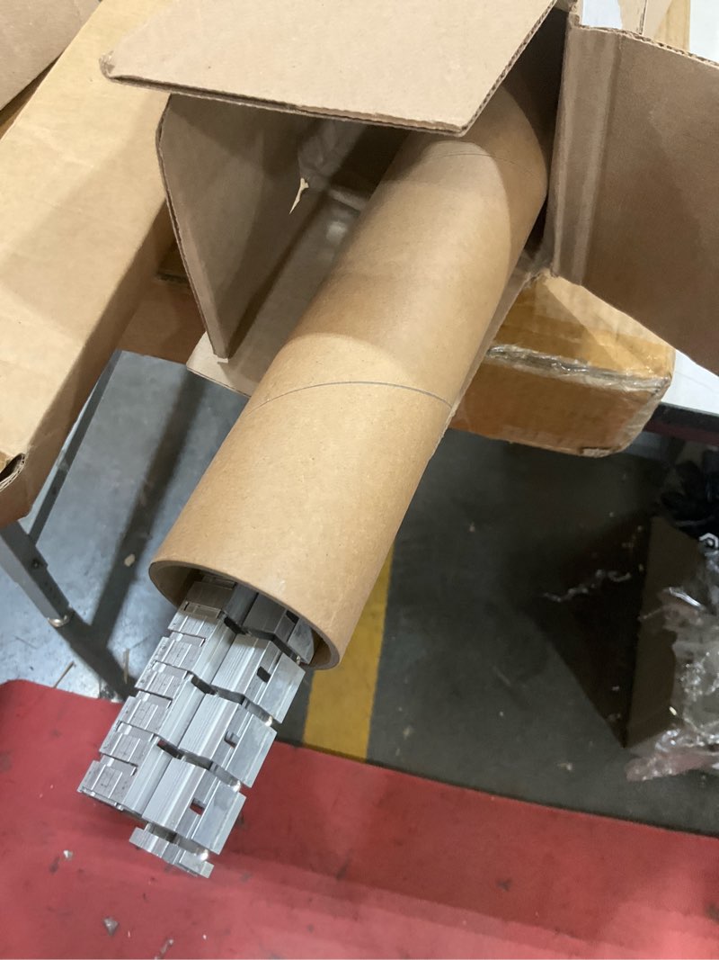 Condition photo showing Good Condition for 6-pack 3.3ft/1m flexible bendable drywall led channel, recessed trimless u shape led aluminum channel for curved lighting design, with 19.6ft/6m non-cut milky silicone cover