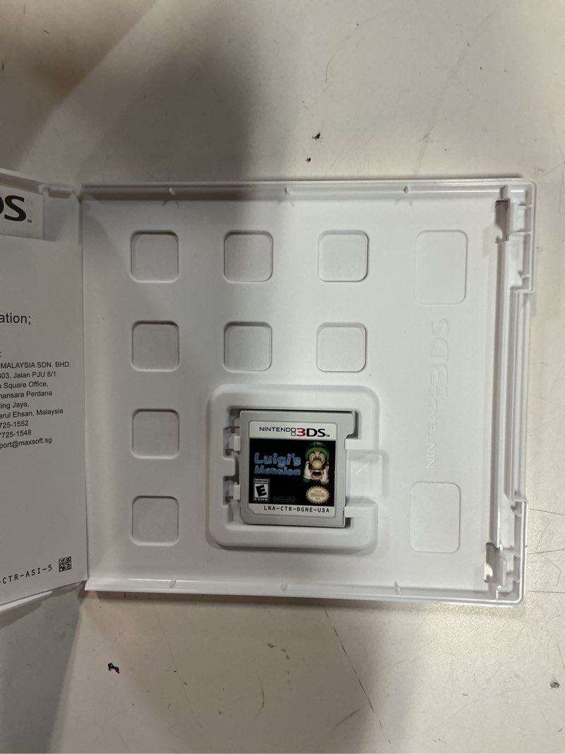 Condition photo showing Good Condition for luigi s mansion - nintendo 3ds