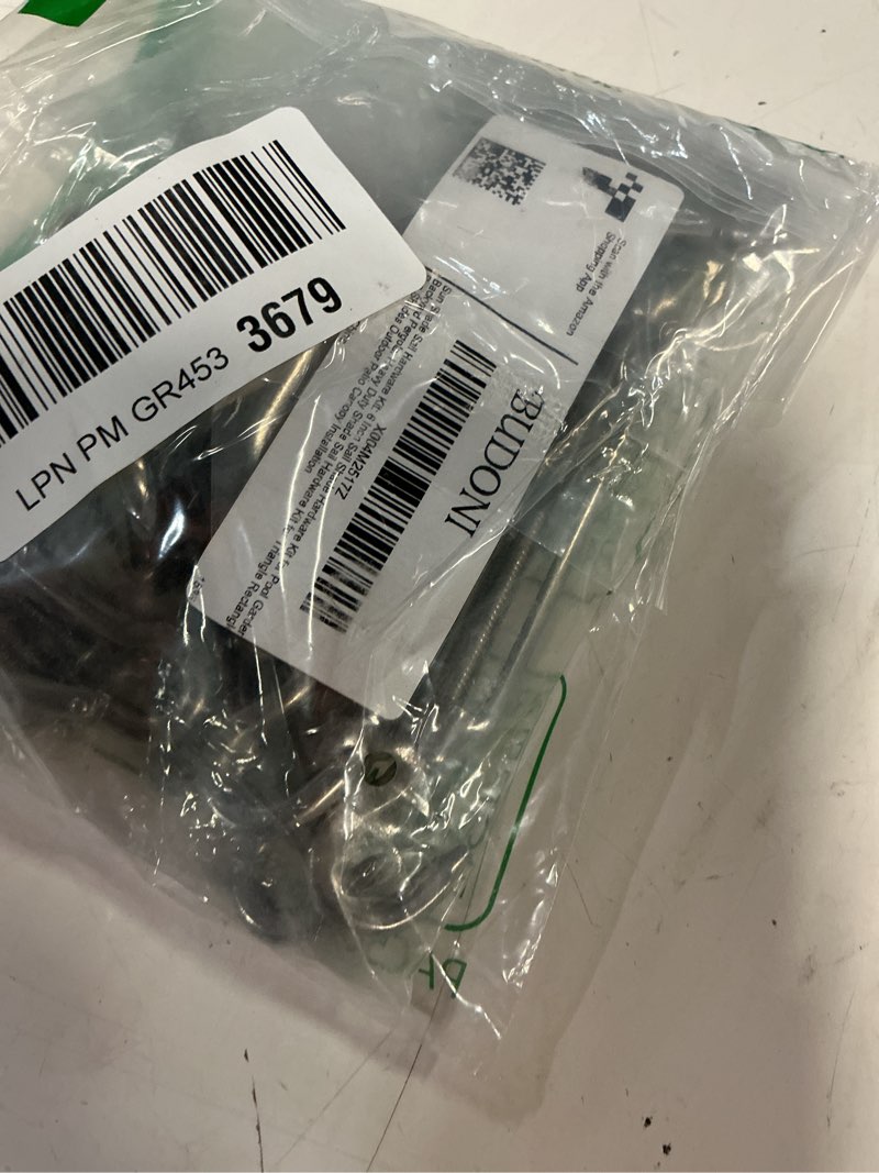 Condition photo showing Good Condition for sun shade sail hardware kit: 6 inch stainless steel sun sail hardware kit for triangle & rectangle shade sail canopy installation, 44 pcs sunshade hardware for sun shades outdoor patio garden backyard m6-44 silver