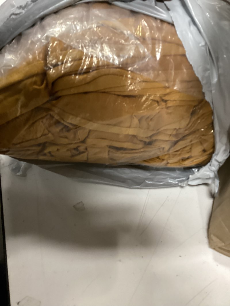 Condition photo showing Good Condition for 150 Pack Spandex Stretch Chair Sashes Bows, Elastic Stretch Chair Cover Bands Ties with Buckle Slider for Wedding Party Ceremony Reception Event Banquet Decoration (Gold)