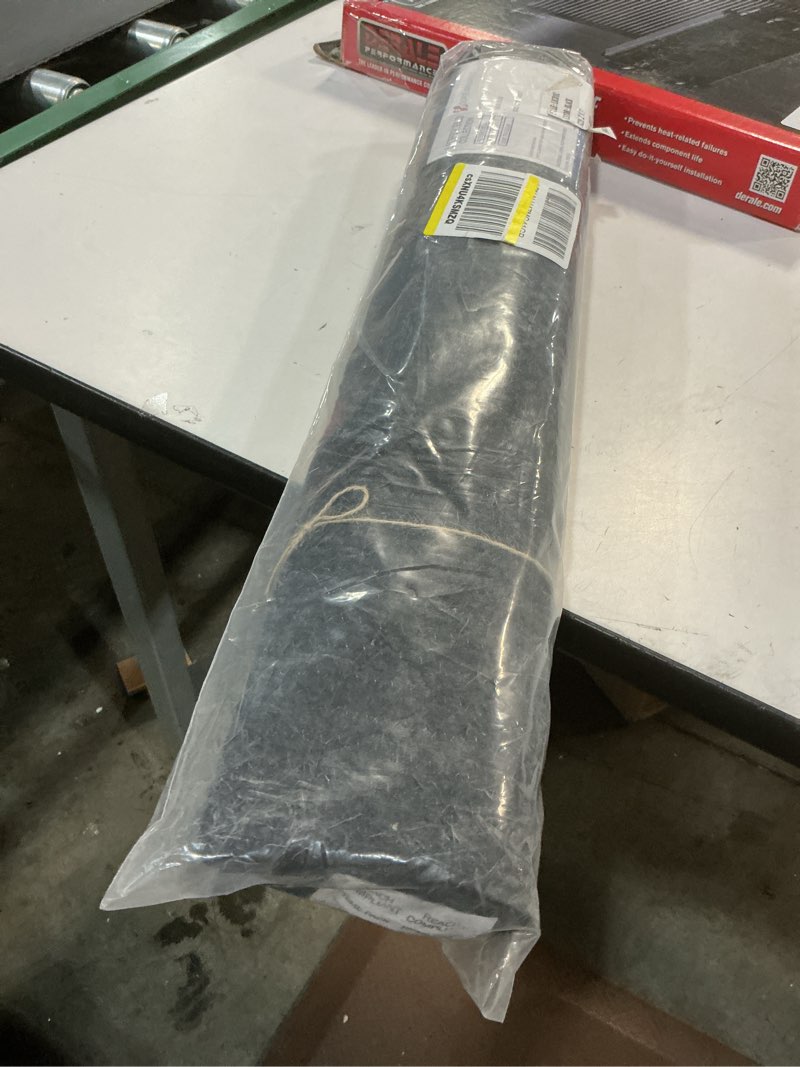 Condition photo showing New/Like New for Lichfield Small Back Doormat - Woven Rug for Entryway - Solid Reversible Indoor/Outdoor Braided Kitchen Rug - Black 2' x 3' Rectangle