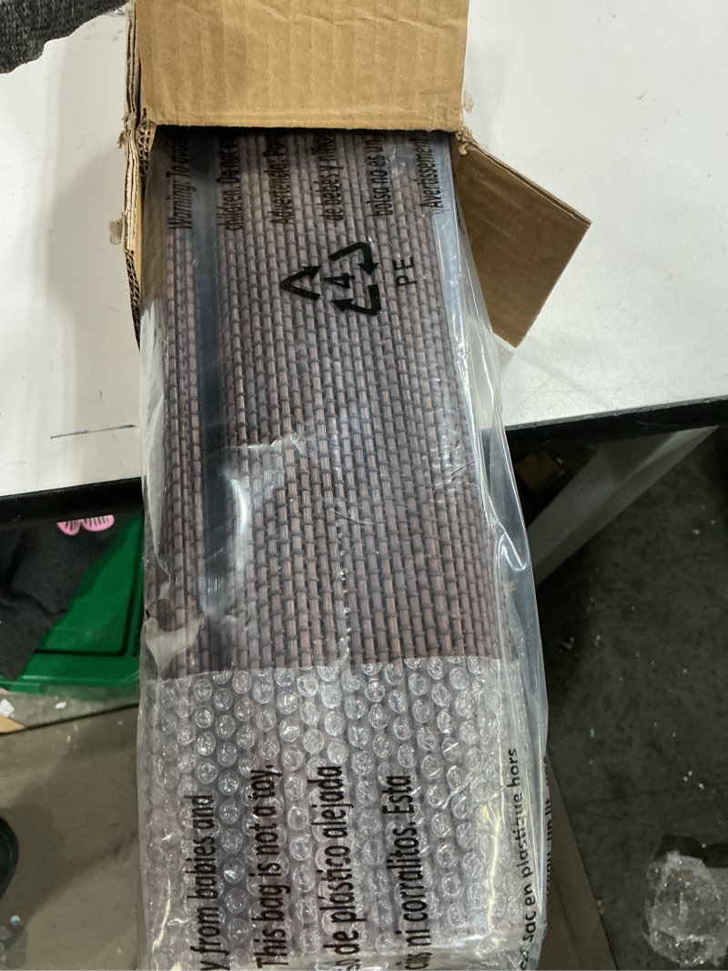 Condition photo showing Good Condition for NO Drill Cordless Bamboo Roman Shades, Windows Size 39" W × 64" H - Coffee Coffee 39" W × 64" H?Window Size?