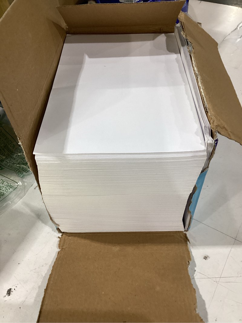 Condition photo showing Good Condition for xxcxpark 250 qty printable a9 invitation envelopes 5.75 x 8.75 cards, self seal 120gsm white paper envelopes for invitations, papers, photos, documents, wedding, baby shower, easy to seal and peel 250 qty a9 envelopes (5.75" x 8.75") white
