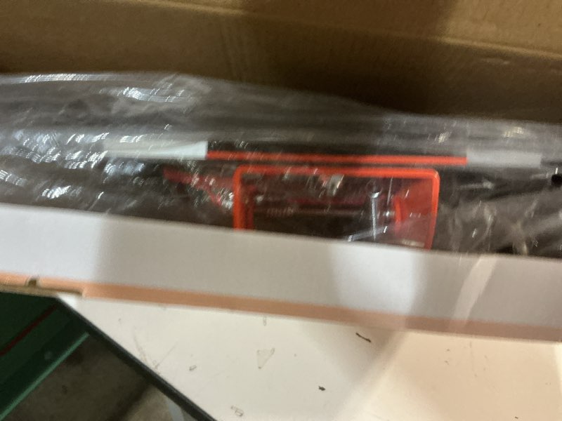 Condition photo showing Good Condition for sklz pro mini indoor basketball hoop with ball, over the door, shatter-proof backboard, spring-action break-away steel rim, great for home, dorm room, and office flip rim