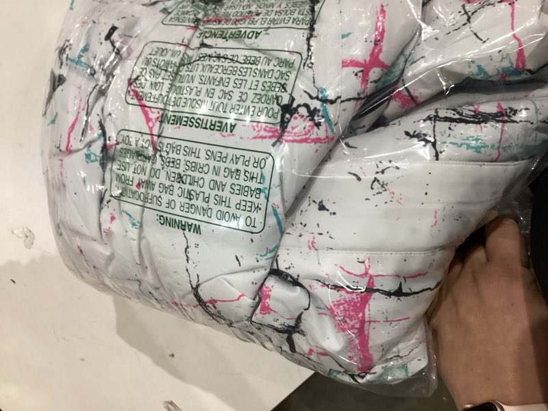 Condition photo showing New/Like New for FREE SOLDIER Women's Waterproof Ski Snow Jacket Fleece Lined Warm Winter Rain Jacket with Hood Fully Taped Seams 3X-Large Floral Print