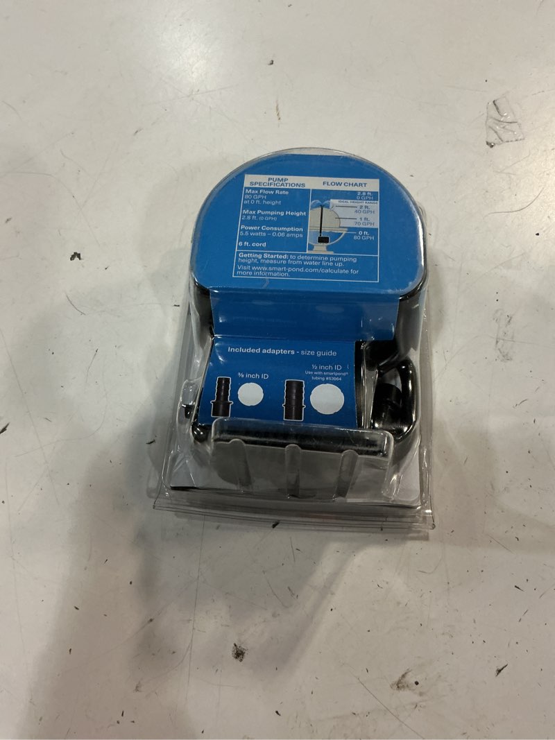 Condition photo showing Good Condition for smartpond low water shut-off 80-gph submersible corded electric fountain pump