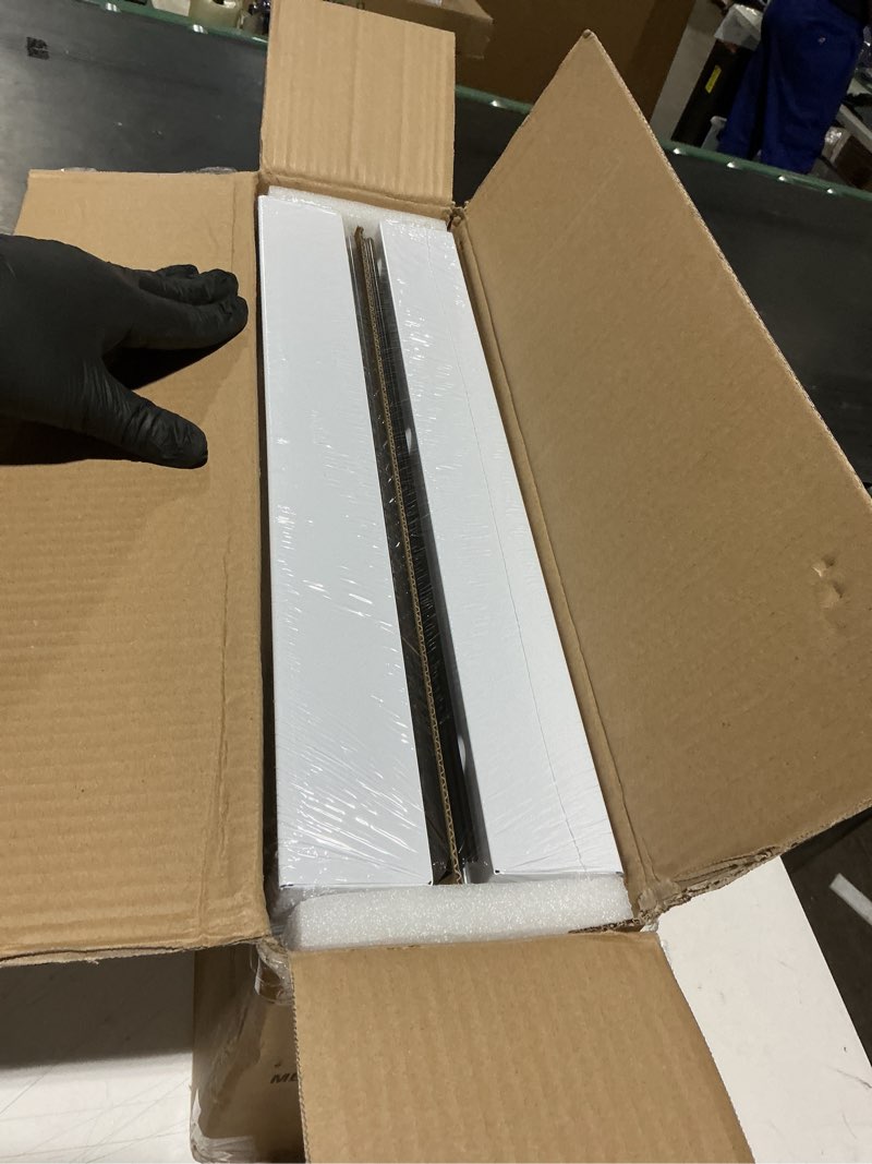 Condition photo showing Good Condition for 2 Pack Pull Out Cabinet Organizers 21"Deep with Raising Pad for Framed Cabinets,Expandable Slide Out Drawers Upgrade 3 Slide Rails,Roll Out Shelves Adhesive,Adjustable Width 12"-20.45" White White 12"-20.45"Wide x 21"Deep(2 Pack)