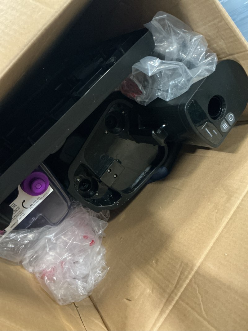 Condition photo showing As Is for shark carpetxpert hairpro | upright carpet, area rug & upholstery cleaner | stainstriker handheld tough stain remover & onboard self clean | pet hair pickup & odor removal | 5 tools | navy | ex304 hairpro + stainstriker + 7" tool