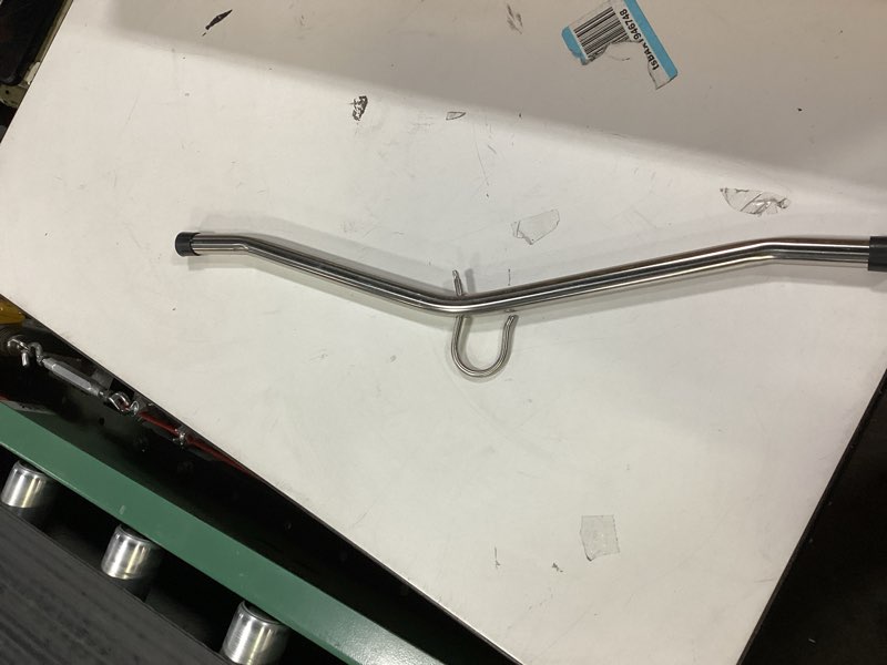 Condition photo showing New/Like New for Lead Apron Hangers Heavy Duty Silver Metal Hanger Holds Up to 50lbs